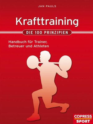 cover image of Krafttraining--Die 100 Prinzipien